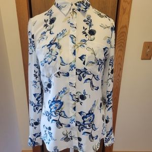 White House Black Market Blouse Size 8